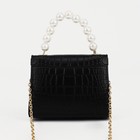 Сумка-мессенджер детская для девочки, чёрная - Фото 2