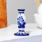Подсвечник, гжель 6 см - Фото 2