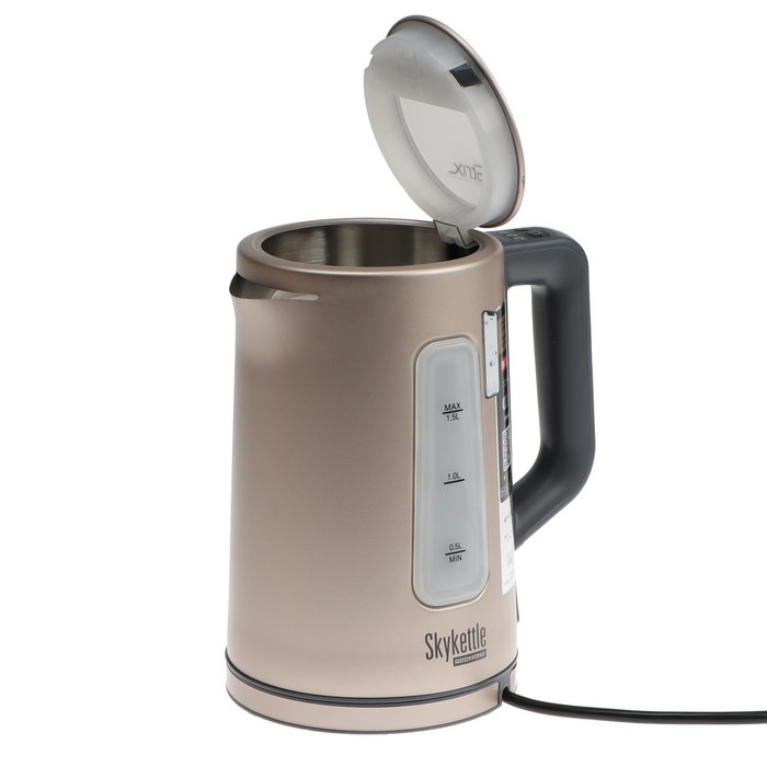 Чайник электрический Redmond SkyKettle RK-M139S, металл, 1.5 л, 2200 Вт, розовый - фото 51338576