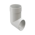 Наконечник для водосточной трубы DÖCKE PREMIUM, цвет пломбир - Фото 1