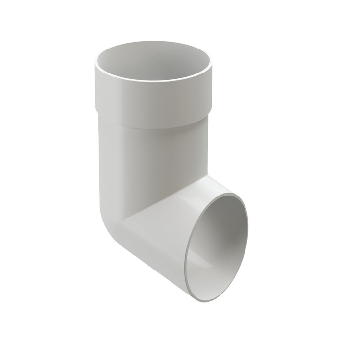 Наконечник для водосточной трубы DÖCKE PREMIUM, цвет пломбир - Фото 1