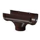 Водосточная воронка DÖCKE PREMIUM, цвет шоколад - Фото 1