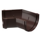 Угол водосточного желоба DÖCKE PREMIUM, 135˚, цвет шоколад - Фото 1