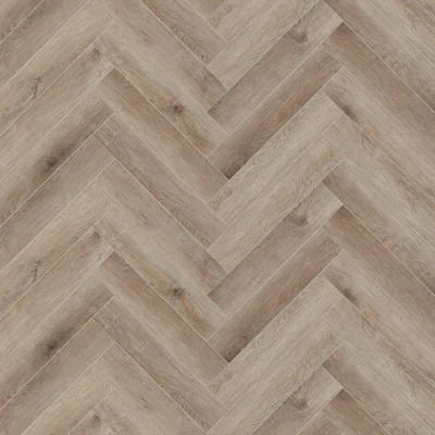 Водостойкий ламинат SPC CronaFloor Herringbone 4V, 640×128×4.5 мм, цвет дуб монпелье H004, 1.31 м²