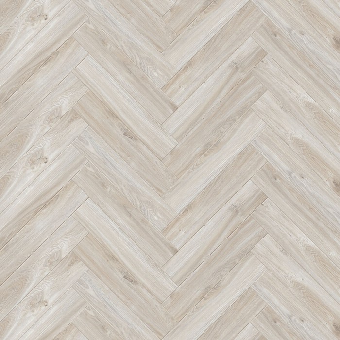 Водостойкий SPC ламинат CronaFloor Herringbone 4V H002, 640×128×4.5 мм, цвет дуб ницца, 1.31 м² - Фото 1