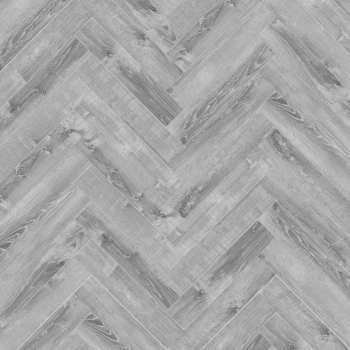 Водостойкий SPC ламинат CronaFloor Herringbone 4V H005, 640×128×4.5 мм, цвет дуб страсбург, 1.31 м² - Фото 1