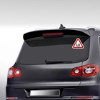 Наклейка - знак на авто «Ш - шипованная резина» - Фото 2