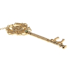Золотой ключик сувенирный на подушке "К удаче" - Фото 4