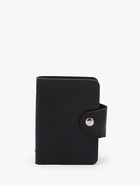 Визитница на кнопке, 12 карт, однотонная, чёрная - Фото 3