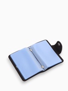 Визитница на кнопке, 12 карт, однотонная, чёрная - Фото 5