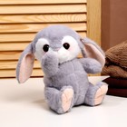 Мягкая игрушка «Зайка с бантиком», 20 см, цвет серый - фото 25463699