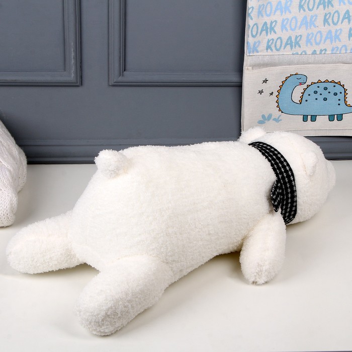 Мягкая игрушка-подушка «Медведь», 60 см, цвет белый - фото 1907660101
