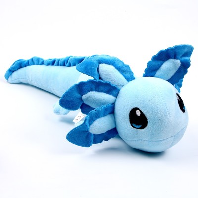 Мягкая игрушка «Аксолотль», 45 см, цвет голубой