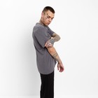 Футболка мужская, тёмно-серая, размер 46 (M) - фото 43610126