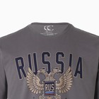 Футболка мужская, тёмно-серая, размер 46 (M) 9542088