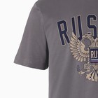 Футболка мужская, тёмно-серая, размер 46 (M) - фото 43610130