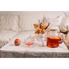 Заварочный чайник BellaTenero «Эко», 1.8 л, с бамбуковой крышкой, металлический фильтр, стекло - Фото 5