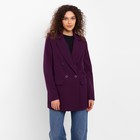 Пиджак женский MINAKU: Classic цвет фиолетовый, р-р 42 - фото 319330951