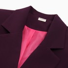 Пиджак женский MINAKU: Classic цвет фиолетовый, р-р 42 - Фото 9