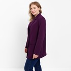 Пиджак женский MINAKU: Classic цвет фиолетовый, р-р 48 - Фото 2