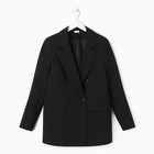 Пиджак женский MINAKU: Classic цвет черный, р-р 42 - Фото 8
