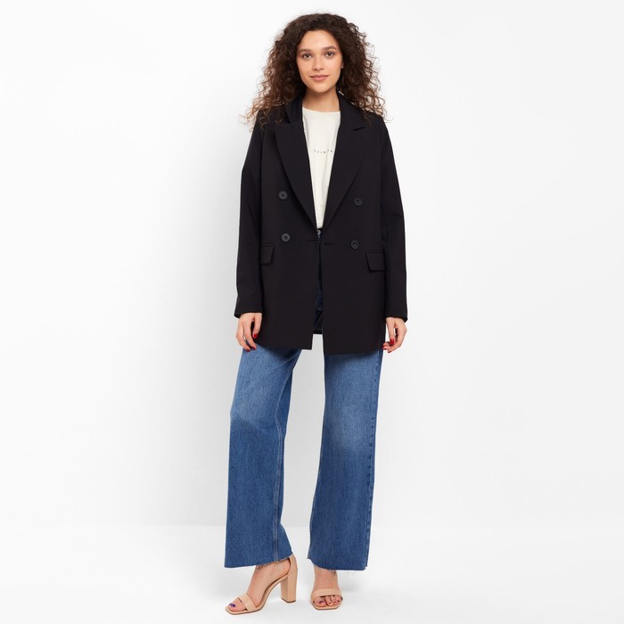 Пиджак женский MINAKU: Classic цвет черный, р-р 44 61133