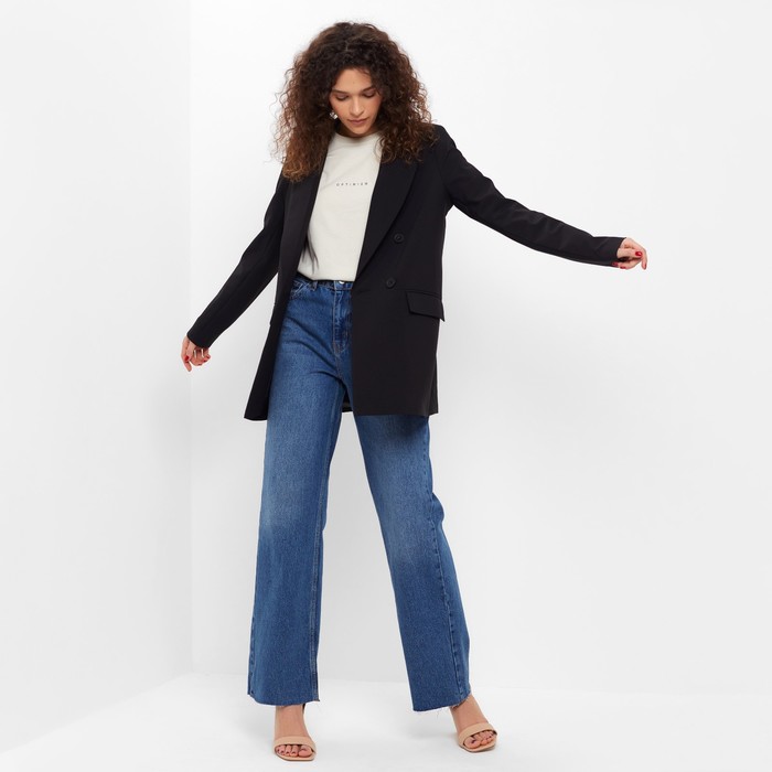 Пиджак женский MINAKU: Classic цвет черный, р-р 44 61133