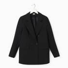 Пиджак женский MINAKU: Classic цвет черный, р-р 52 - Фото 6
