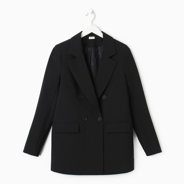 Пиджак женский MINAKU: Classic цвет черный, р-р 56 61137