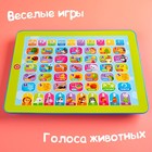 УЦЕНКА Обучающий планшет «Первые знания», звуковые эффекты, работает от батареек - Фото 5
