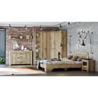 Шкаф угловой Квадро 20, 740х740х2065, Дуб делано - фото 22486657