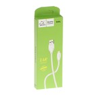 Кабель ONE DEPOT S06L, Lightning - USB, 2.4 А, 1 метр, белый - фото 51460349 Кабель ONE DEPOT S06L, Lightning - USB, 2.4 А, 1 метр, белый - фото 51460349