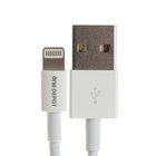 Кабель ONE DEPOT S22L, Lightning - USB, 2.4 А, 1 метр, белый - фото 51460352 Кабель ONE DEPOT S22L, Lightning - USB, 2.4 А, 1 метр, белый - фото 51460352