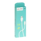Кабель ONE DEPOT S06V, microUSB - USB, 2.4 А, 1 метр, белый - фото 51460365 Кабель ONE DEPOT S06V, microUSB - USB, 2.4 А, 1 метр, белый - фото 51460365