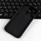 Чехол для iPhone 13 Pro, силиконовый, матовый, черный - фото 51460388 Чехол для iPhone 13 Pro, силиконовый, матовый, черный - фото 51460388