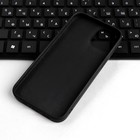 Чехол для iPhone 13, силиконовый, матовый, черный - фото 51460391 Чехол для iPhone 13, силиконовый, матовый, черный - фото 51460391
