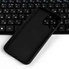 Чехол для iPhone 13 Pro Max, силиконовый, матовый, черный - фото 51460394 Чехол для iPhone 13 Pro Max, силиконовый, матовый, черный - фото 51460394