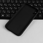 Чехол для iPhone XR, силиконовый, матовый, черный - фото 51460418 Чехол для iPhone XR, силиконовый, матовый, черный - фото 51460418