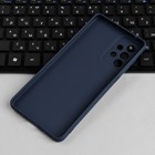 Чехол для Samsung Galaxy A73, силиконовый, матовый, синий 9515198 - фото 14163559