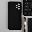 Чехол для Samsung Galaxy A73, силиконовый, матовый, черный 9515199 - фото 16455938