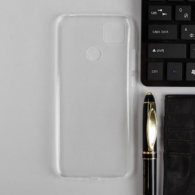 Чехол для Xiaomi Redmi 9C, силиконовый, прозрачный