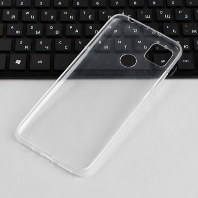 Чехол для Xiaomi Redmi 9C, силиконовый, прозрачный