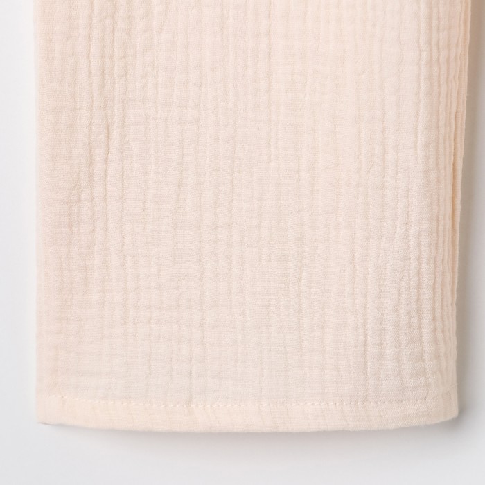 Комплект (блузка и брюки) для девочки MINAKU цвет бежевый, рост 116 см - фото 1926634486