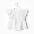 Комплект (блузка и брюки) для девочки MINAKU цвет белый, рост 104 см - Фото 18