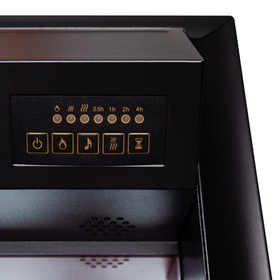 Электроочаг RealFlame Fobos Lux BL S, 750/1550 Вт, пульт ДУ, таймер, регул. ярк., звук