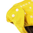 Трусики-подгузник, многоразовый, угольно-бамбуковая ткань, цвет желтый, от 0-36 мес. - Фото 6