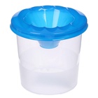 Стакан - непроливайка для рисования Calligrata, 210 мл, синий - фото 123111631