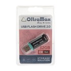 Флешка OltraMax 230, 32 Гб, USB2.0, чт до 15 Мб/с, зап до 8 Мб/с, чёрная 9308407 - фото 10335996