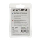 Флешка Exployd 530, 32 Гб, USB2.0, чт до 15 Мб/с, зап до 8 Мб/с, зелёная - фото 51309394 Флешка Exployd 530, 32 Гб, USB2.0, чт до 15 Мб/с, зап до 8 Мб/с, зелёная - фото 51309394