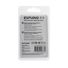 Флешка Exployd 530, 32 Гб, USB2.0, чт до 15 Мб/с, зап до 8 Мб/с, зелёная - фото 51309396 Флешка Exployd 530, 32 Гб, USB2.0, чт до 15 Мб/с, зап до 8 Мб/с, зелёная - фото 51309396